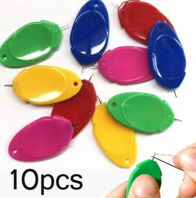 10pcs/lot DIY Threader Elderly Guide Needle Easy Automatic Thread Sewing Tools Handmade Sewing Accessories