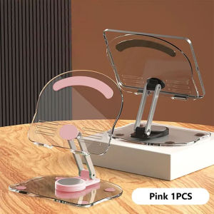 Stand Tablet 360° Rotatable Bening Lipat Notebook Holder Stand Dudukan Laptop Penyangga Laptop Portable