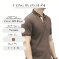 Áo thun polo có cổ nam trơn basic tay ngắn HUDOMAN form regular chất vải cotton US cá sấu, bền màu AOPOLO-013. 