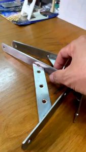 (CẶP 2 CÁI ) KE CHỮ L-  GIÁ ĐỠ BÀN HỌC INOX