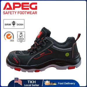 APEG Low Cut Sporty & Sip Safety Rating Safety Shoe ( Sirim APPROVED )