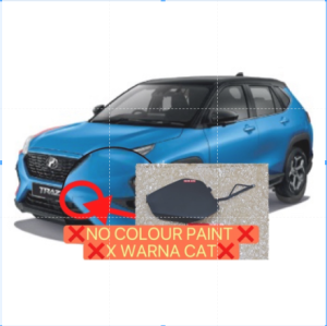 TRAZ FRONT TOWING COVER CAP BUMPER COVER 52722-BZ250