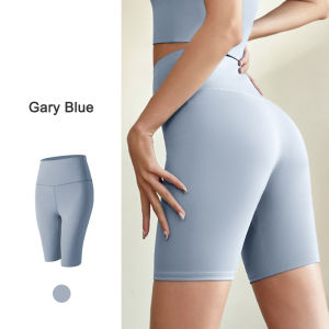 FUYOGI Yoga Short Pants Women Running Sport Pants Peach High Waist Leggings Fitness Summer Pants
