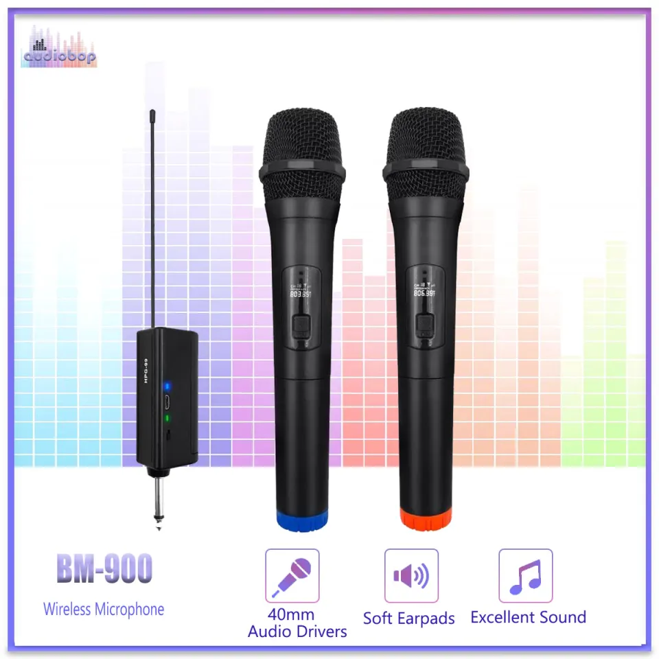 professional Wireless microphone dual handheld. Professional