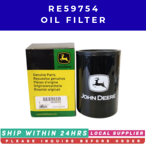 RE59754 OIL FILTER JOHN DEERE CROSS-REFERENCE P551352 LF3703 B7125 36881696 59154856 [LOCAL STOCK. READY TO SHIP WITHIN 24HRS. LOCAL SUPPLIER WARRANTY] FOR ENGINE PARTS