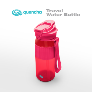 Quencha 680ml Water Bottle Built-in Straw Dual Spout BPA-Free Leakproof Hot Cold School Daily Use