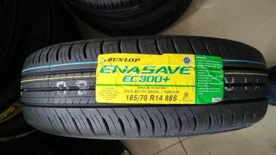 PROMO BAN Dunlop Enasave EC300+ Ukuran 185/70 R14 Ban Mobil Xenia Avanza Tahun 2024