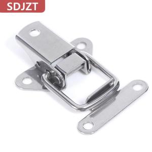 [COD] SDJZT สแตนเลส304กล่องเครื่องมือล็อค hasps โลหะสลับจับบานพับโหลด