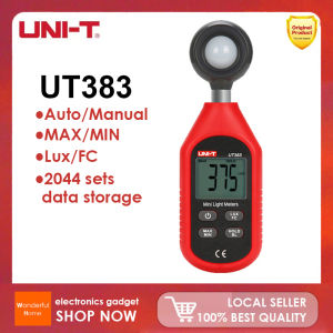 Original UNI-T Mini Light Meter Digital Luxmeter UT333 UT353 UT363 UT383 Digital Thermometer Hygrometer Sound Level Meter Anemometer