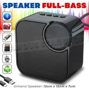 Murah Banget Speaker Bluetooth Full Bass Fleco F-6112 BX | Speaker Portable Wireless TWS 10W / Speaker Aktif Full Bass