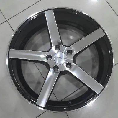 SPORT RIM 19 INCH E106 19X8.5 5H112 ET45 FP/BLK (With Installation)
