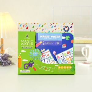 หนังสือระบายสีน้ำวิเศษ Yuelu สมุดวาดภาพกราฟฟิตีสำหรับเด็ก สมุดระบายสีสำหรับเด็กอนุบาล หนังสือการ์ตูนระบายสีน้ำ