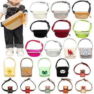 5210A  Accessories Purse PU Leather Bag Doll Accessories Dolls Backpack Vest Cloth Bag