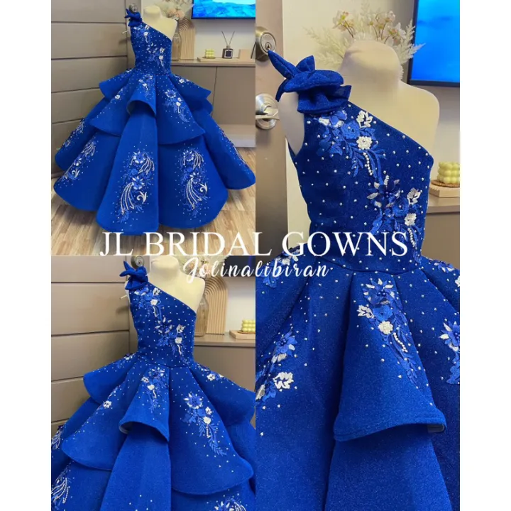 Two%20Layer%20Umbrella%20Cut%20Ballgown%20For%207-8%20Yrs%20Old%20-%20Image%206
