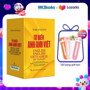 Từ Điển Anh Anh Việt Phiên Bản Bìa Cứng Màu Vàng - Giải Nghĩa Đầy Đủ Ví Dụ Phong Phú