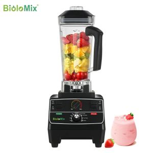 BPA Free 2L Jar 2200W Professional Smart Timer Pre-programed Blender Mixer Juicer Food Processor Ice Smoothies Crusher