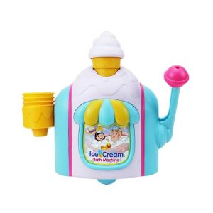 Educational Ice Cream Bubble Machines Shower Toy for Children Safe and Easy Installation Suction Cup Foam Maker for Girl