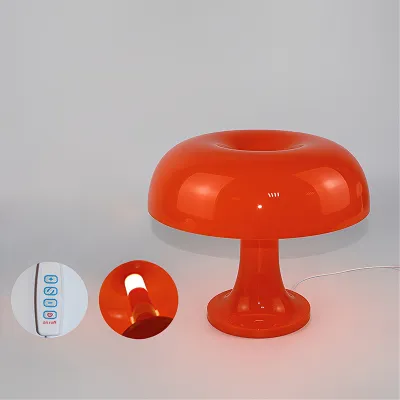 (PH Stock) Orange Mushroom Lamp | Dimmable 3 Lighting Modes Aesthetic Modern for Bedroom Nightstand