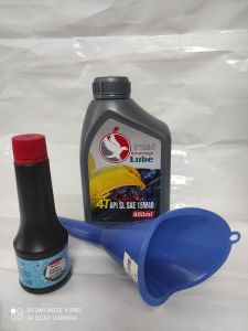 /TẶNG PHỄU THAY NHỚT/COMBO thay nhớt xe số ÓLube 15w40 800ML 1 LÍT + XÚC ĐỘNG CƠ CASTROL SHAMPO