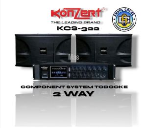 Konzert KCS-322 Mini Component Todooke System with Usb sd Bluetooth