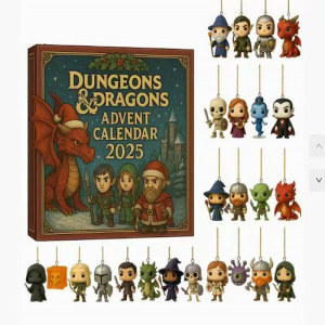 Advent Calendar Calendar With Dragon Ornaments Christmas 24 Days Advent Calendar Christmas Tree Decor