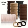 50/100pcs Black Hair Bands for Women Girls Hairband High Elastic Rubber Band Hair Ties Ponytail Holder Scrunchies Accessorie. 