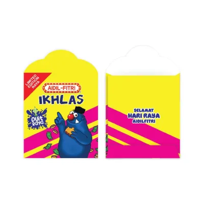 TOM sampul Raya 10pcspendek pelbagai design