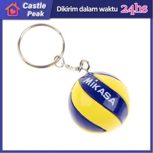 Gantungan Kunci Bola Voli Volleyball Keychain Souvenir Hadiah Oleh-Oleh Bola Voli Gantungan Kunci Sport Olahraga Voli Volley Ball