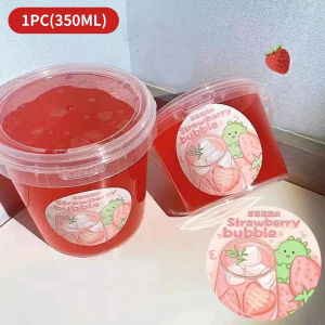 Creative Slide Bubble Gel Hand Bucket Water Milk Fake Water Decompress Fake Water Non Stick Hand Can Cover Bubble Children Gifts