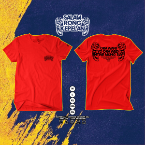 Kaos SALAM RONG KEPELAN (Pertaruhan) by MarkasKaos.id / Kaos Kata Kata / Kaos Keren / Kaos Distro Premium / Kaos Pekerja Keras / Kaos Profesi Keren / Kaos Pria Wanita / Kaos Cotton Combed 24s