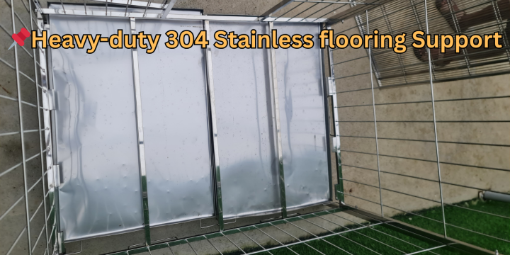 2x3x3%20ft%20-%20Single%20Framed%20Door%20304%20Stainless-Steel%20Heavy-Duty%20Cage%20-%20Dog%20Cage/Crate%20-%20Pet%20Cage%20-%20Image%208