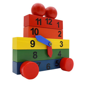 Đồ chơi đồng hồ học số lắp ráp đồ chơi đồng hồ tháo lắp chi tiết thông minh cho bé