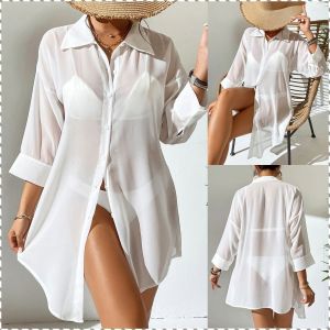 Casual Tops Tulle Soft Blouse Daily Leisure Breathable Summer Seasonal Change Commuter Popularity