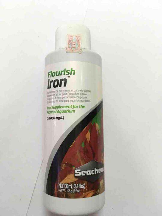 [HCM]Phân nước Sắt cho cây lá đỏ Thuỷ sinh Seachem Flourish Iron 100ml