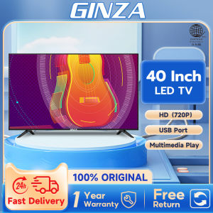 GINZA 40 INCH TV Not Smart Television TV Sale Flatscreen Led Ultra-slim TV