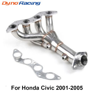 Car modification stainless steel exhaust manifold suitable for Honda Civic 01-05 DX/LX EM/ES D17A