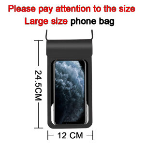 【Ship today】 Universal Smart Phone Bag Waterproof Case Outdoor Diving Tourism Dry Bag Waterproof Case Underwater Phone Bag Universal Waterproof and Dustproof Case Swimming Waterproof Bag Boating Beach