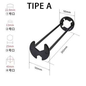 Kunci Pas Wastafel/Dapur Flume Kunci Wastafel/Faucet Wrench Sink/Selang Fleksibel Wastafel/ Sink Multifungsi/Keran Wastafel Kunci