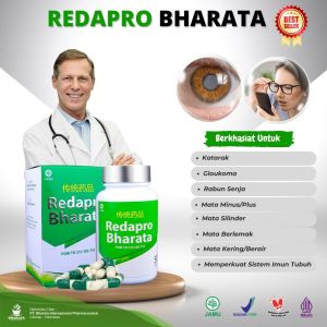 Obat Buram Penglihatan Rabun Katarak Ampuh REDAPRO BHARATA Original Obat Mata Minus Pulihkan Mata