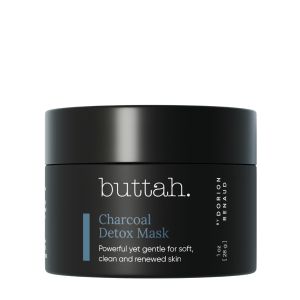 Buttah Skin Charcoal  Mask 1 fl oz e 30 mL - Activated Charcoal - n Butters - Rose Water - ifying and deep cleansing mask for melanin rich skin - Black Owned Skincare