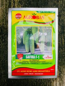 Benih Mentimun SAFIRA F1 dari Agrobas Isi 20gram
