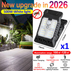 Solar Clip Light LED Outdoor Solar Wall Light BUY1 TAKE1 Waterproof Solar Led for Courtyard Street