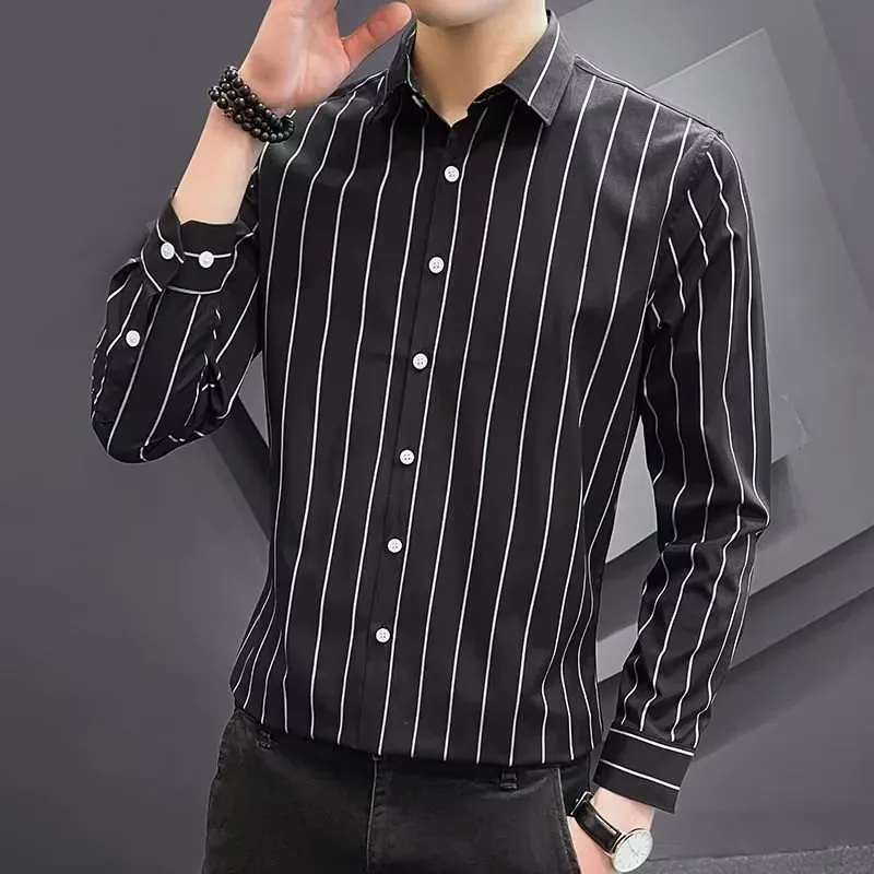 Polo formal shirts for men clearance black