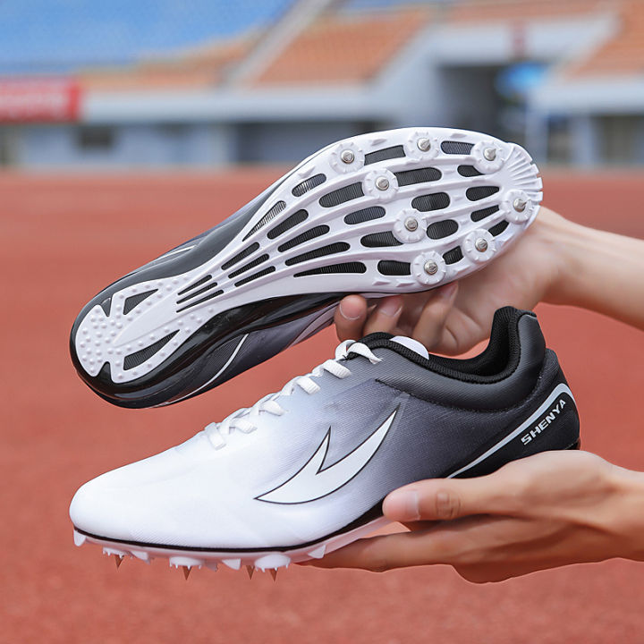 Unisex Track and Field Shoes Men Women Spikes Sneakers Running
