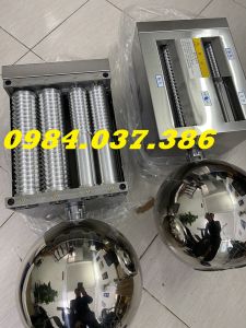 Máy vo viên bánh nhãnmáy làm bánh nhãn chạy điện ST106 INOX hoàn toàn