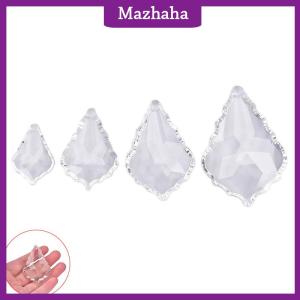 Mazhaha 1pc Clear Chandelier s Lamp Prisms Parts Hanging Drops Pendants