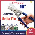 10 inches Aluminum Tin Snips Cutter Metal Sheet Cutter Heavy Duty Scissor MultiPurpose Shears Tool. 