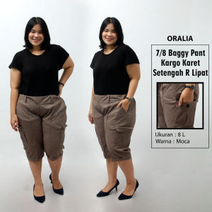 Celana jumbo baggy pant jumbo / celana pendek jumbo karet melar
