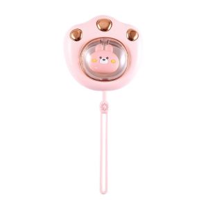 Cakar Kucing Penghangat Tangan Portable USB 1200Ah Penghangat Portable Alat Penghangat Haid Waktu Kerja 3h