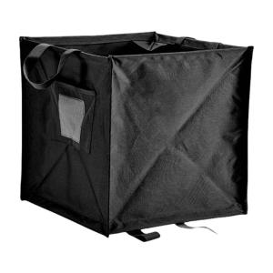 Lawn Leaf Waste Bag with Handle Foldable Camping Trash Organizers Bucket Large Capacity Trash Can for Backpacking Use